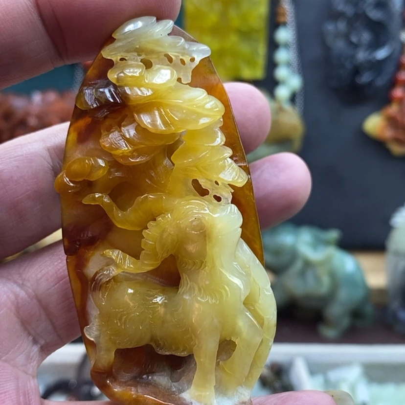 【闪购商品】未镶嵌岫玉吊坠