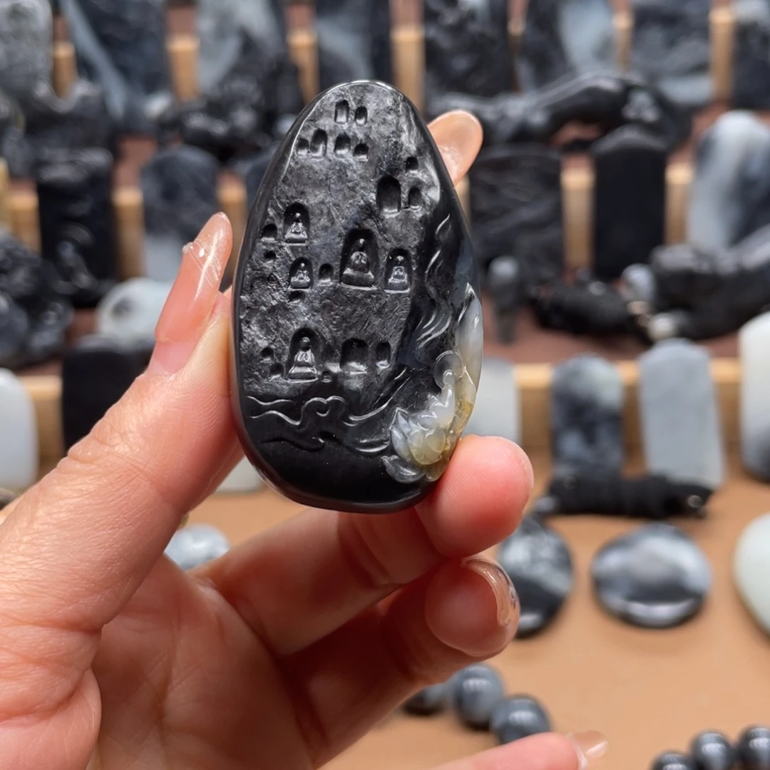 和田玉挂件未镶嵌