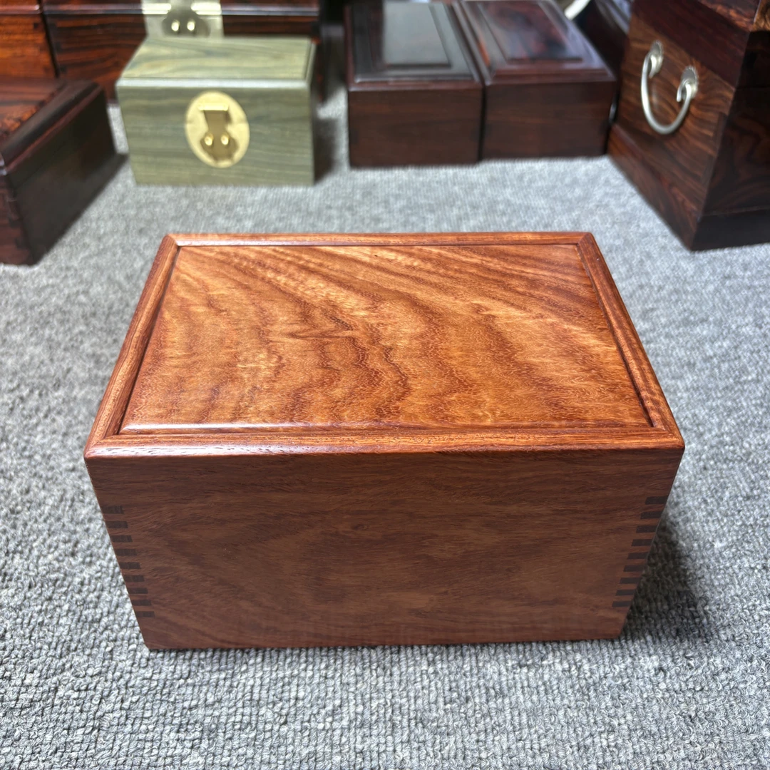缅甸花梨木首饰收纳盒适合手串收藏,尺寸20/129.5