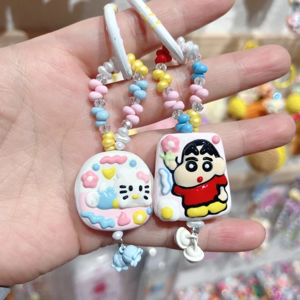 九妹diy原创 新年款书包挂件钥匙链手机链