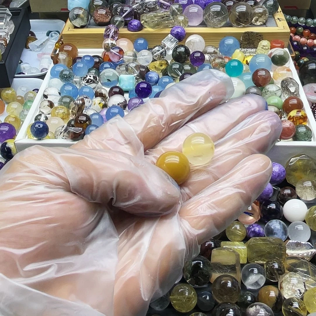 查罗石珠子合金爪*