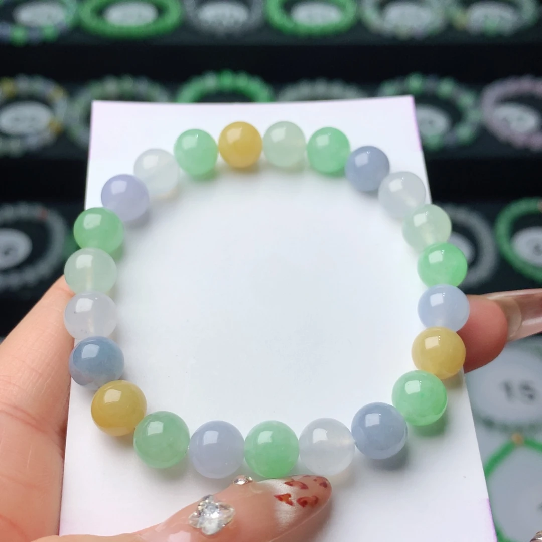 翡翠未镶嵌手链翡翠