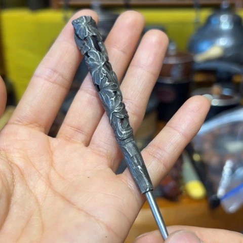 蜜安罐瓷香炉锡茶则
