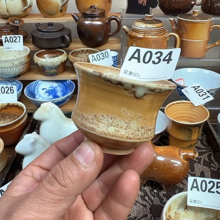 摆件034 景德镇手工柴烧茶器