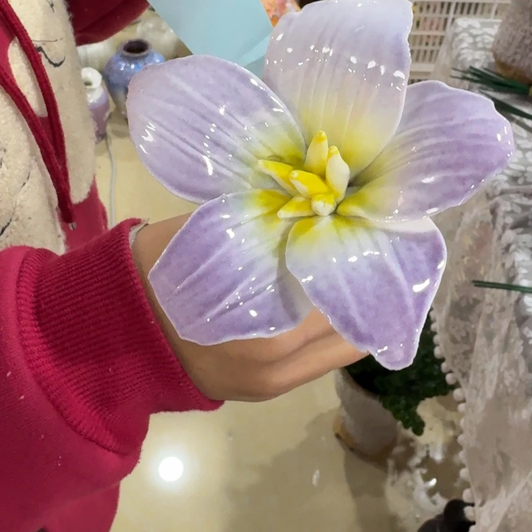陶瓷花拍满20元发货，随意退款的拉黑