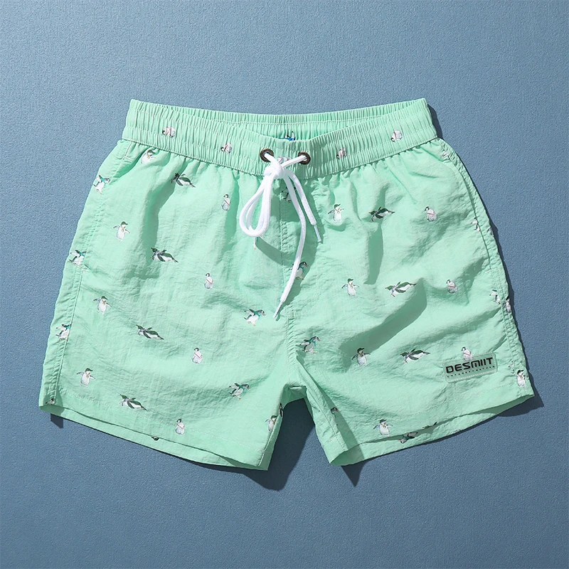 美式速干沙滩裤男士轻薄透气运动三分裤跑步健身冰丝短裤男可下水