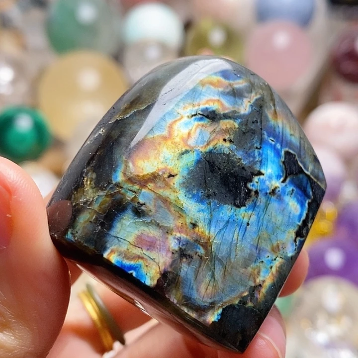 石材芬兰黑体拉长石