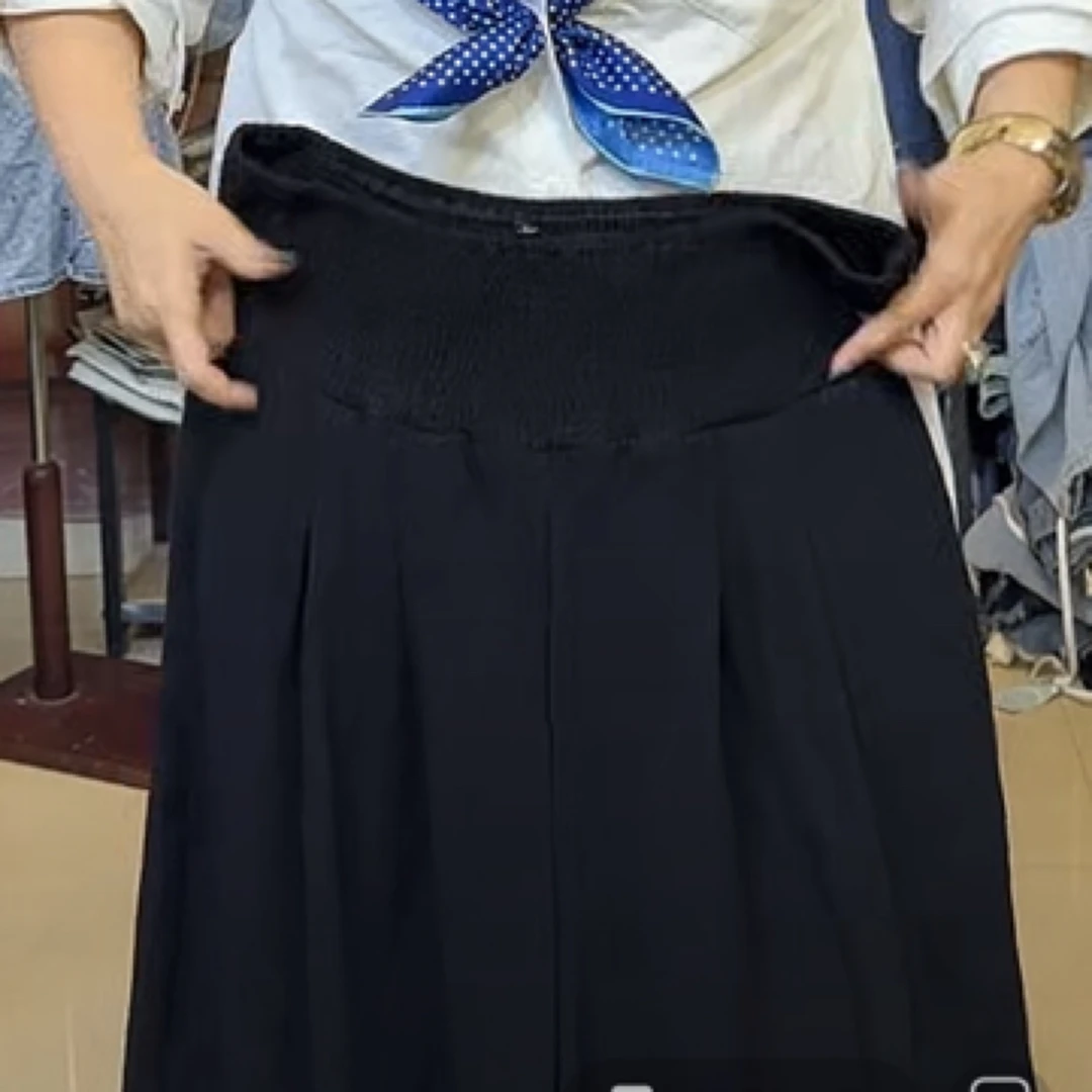 亚麻裤宽松长裤水洗做旧休闲
