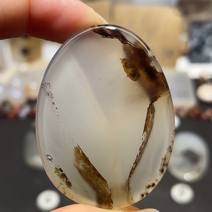 玛瑙/玉髓未镶嵌吊坠(不含链)