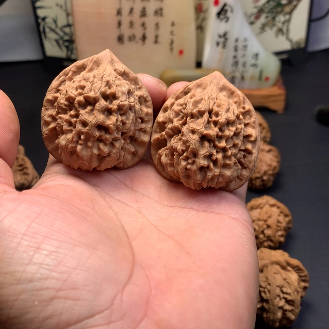 文玩核桃把件官帽