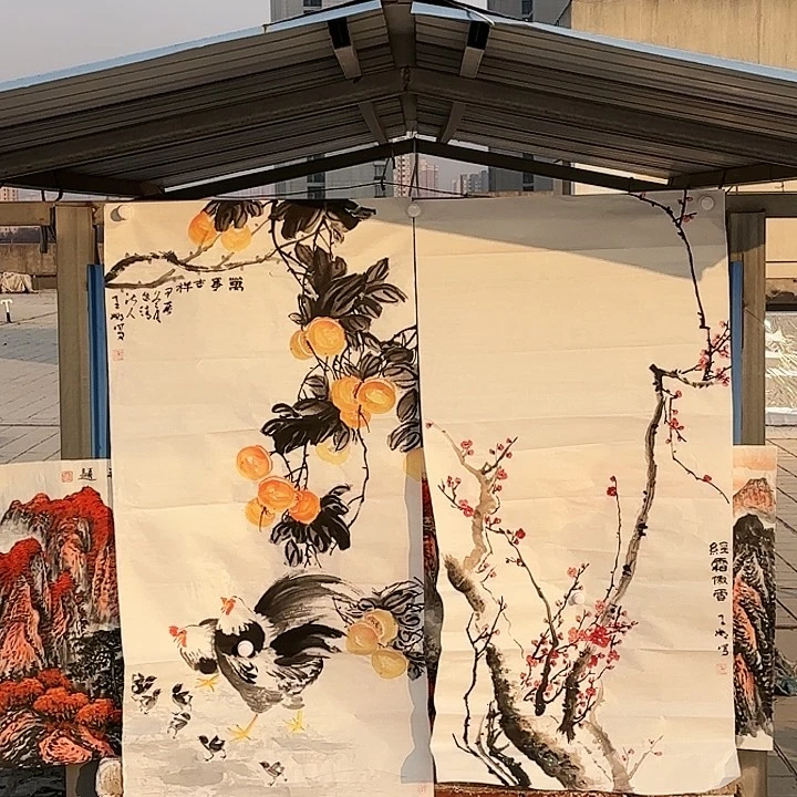 国画书法作品多次参加全国性