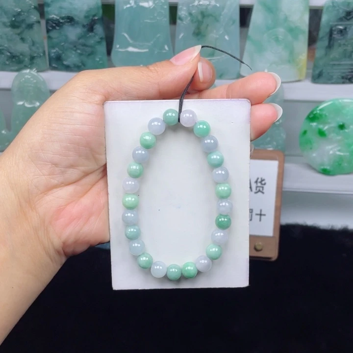 未镶嵌手串翡翠手串
