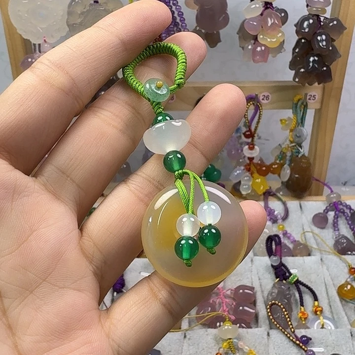 钥匙挂件福利款平安扣