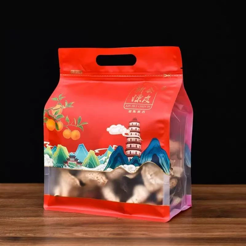 仲苓记十年新会陈皮断皮广东天马核心产区无染色可泡茶煲汤的断片