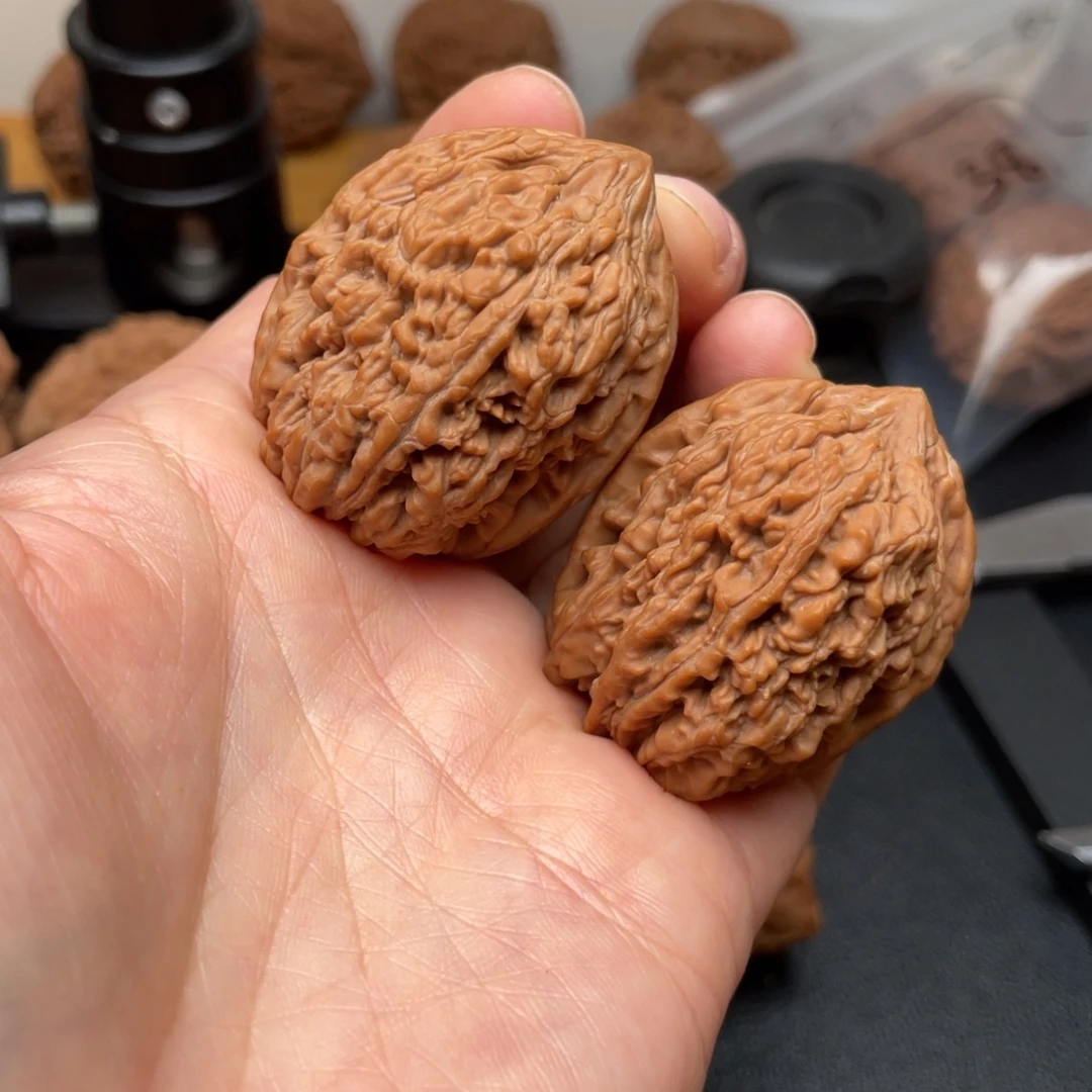 杨***买文玩核桃吊坠大蒜头34尺全品