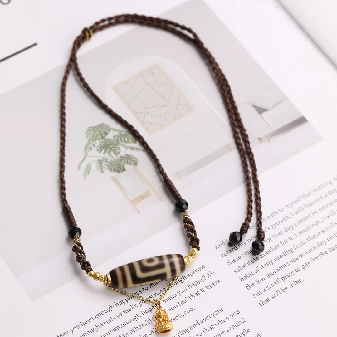 【观澜珠宝】玛瑙项链 复古民族风藏式吊坠 多样发其一 2149