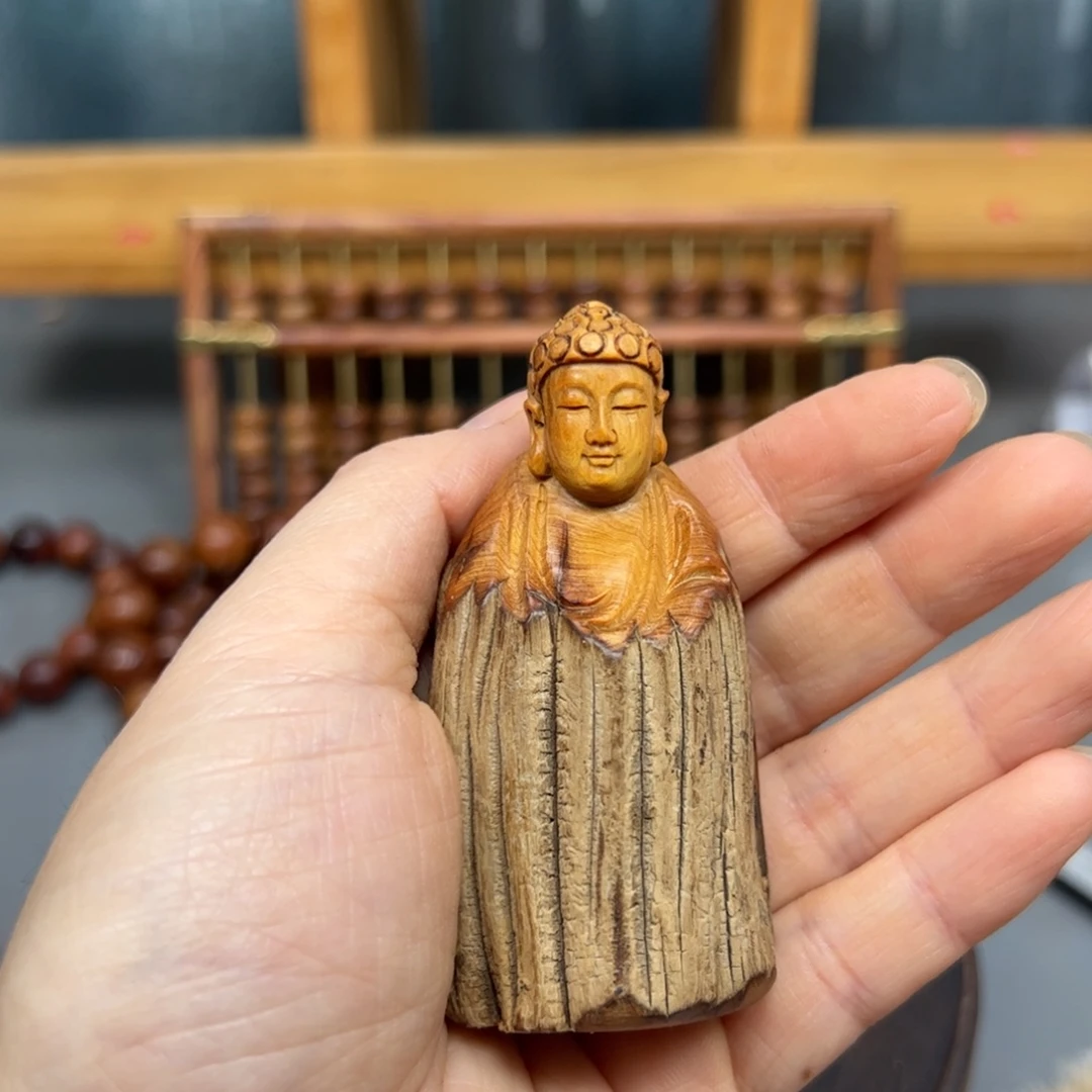 柏木崖柏木摆件手把件，62