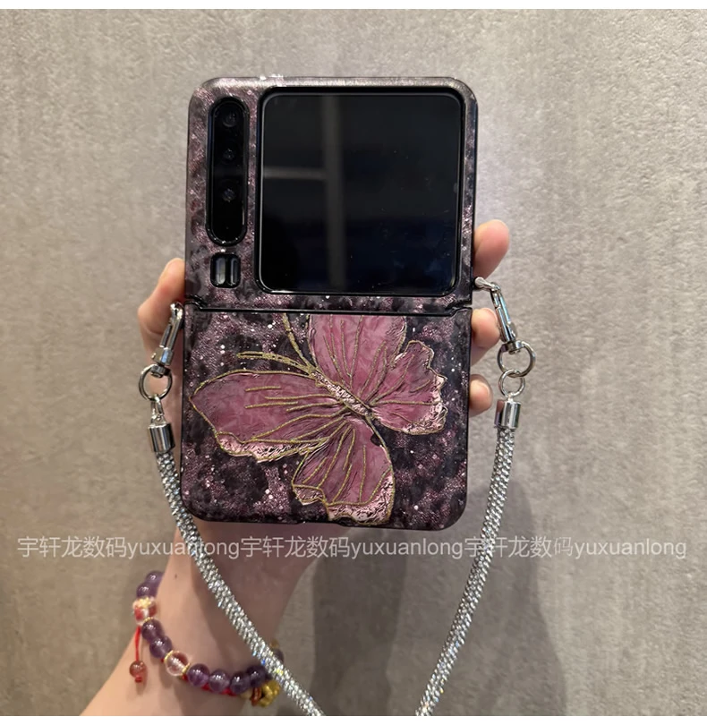 彩色花朵适用华为PuraX手机壳pocket2折叠屏典藏版小米mixflip2