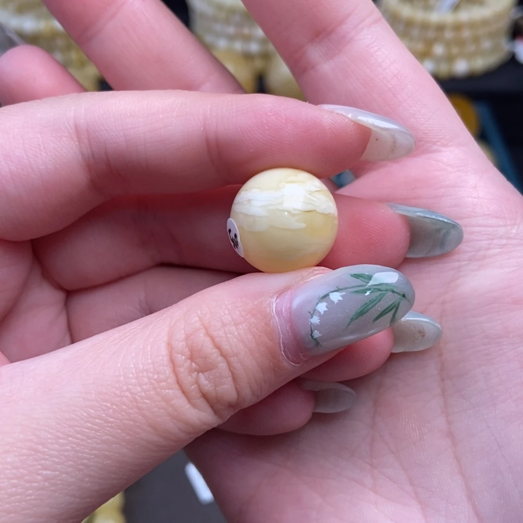 蜜蜡未镶嵌珠宝奇石卡15.7