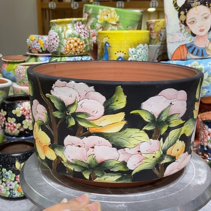 景德镇艺术手绘作品