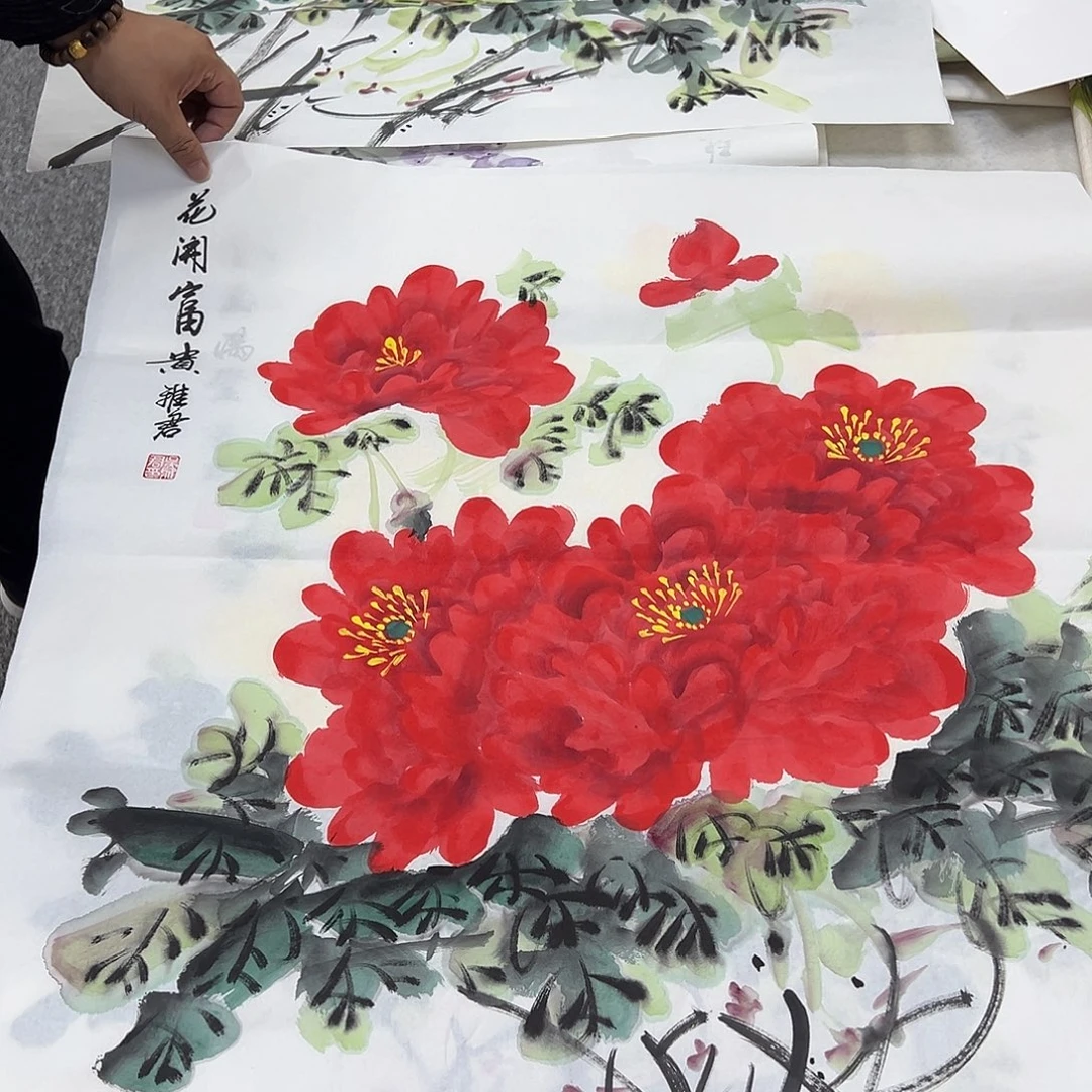 国画国画纯手绘作品