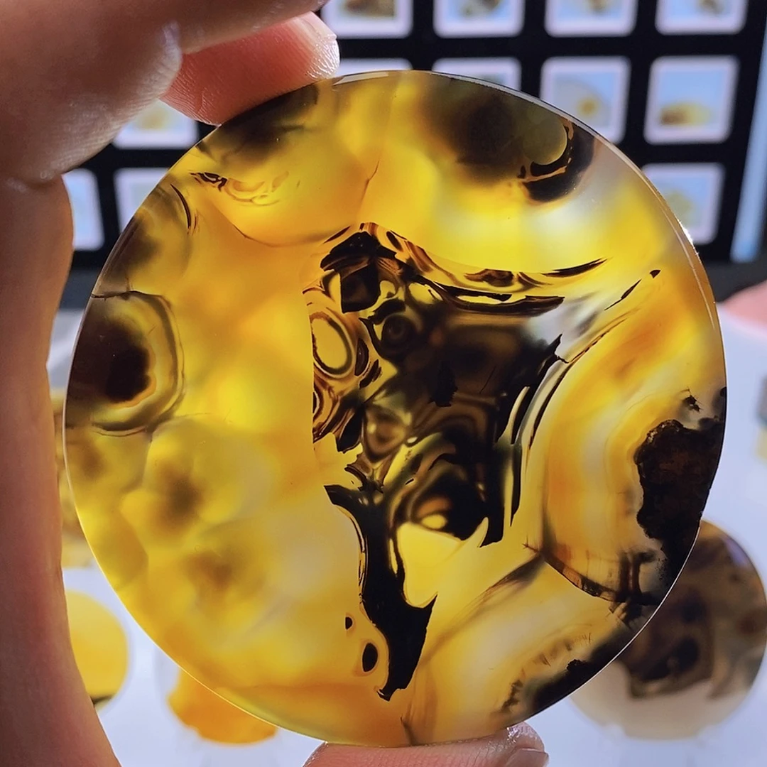 玛瑙/玉髓未镶嵌吊坠(不含链)11