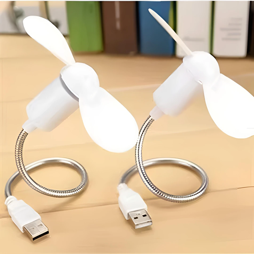 随身迷你蛇形小风扇电脑笔记本USB移动电源风扇桌面风扇电扇静音