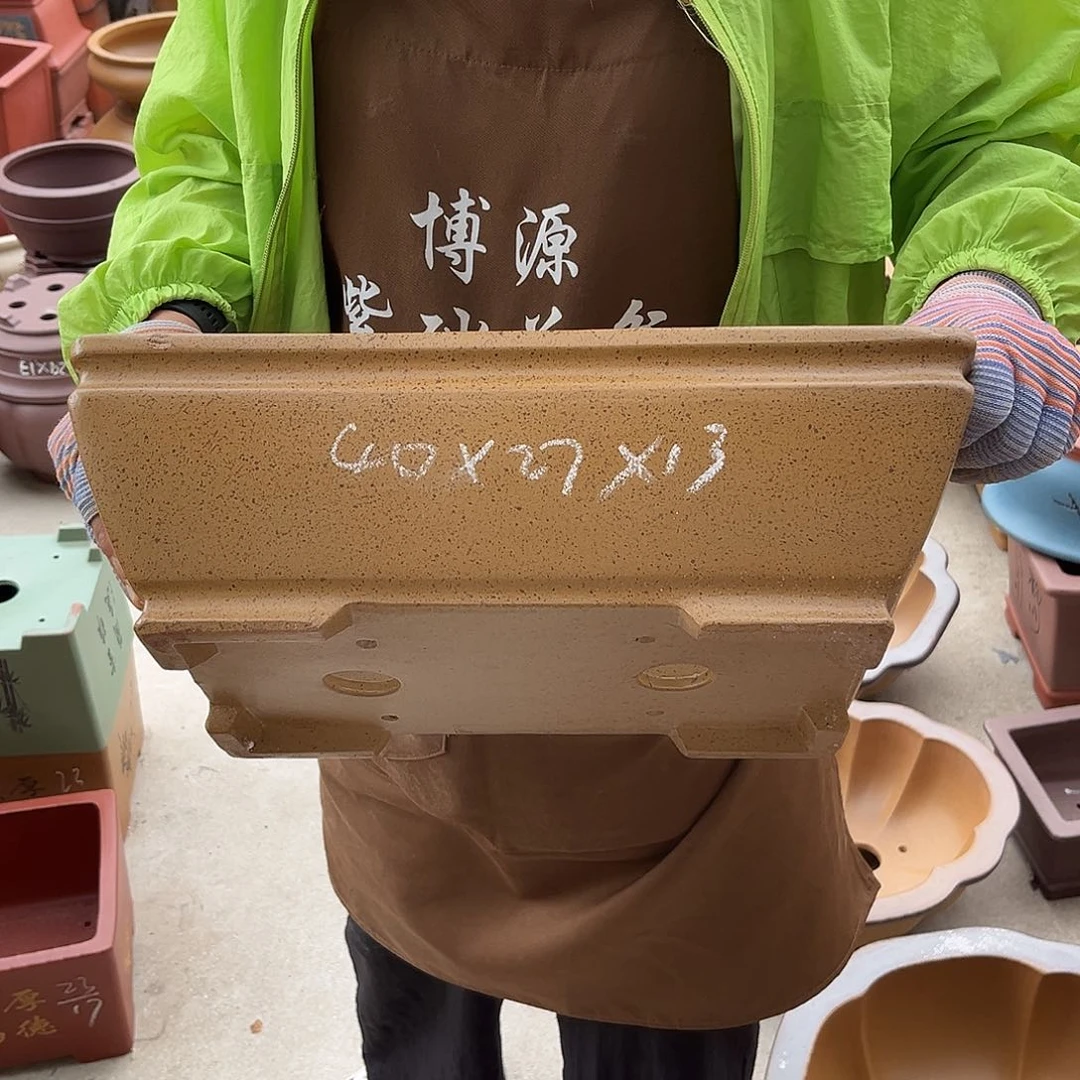 紫砂花盆盆景艺术