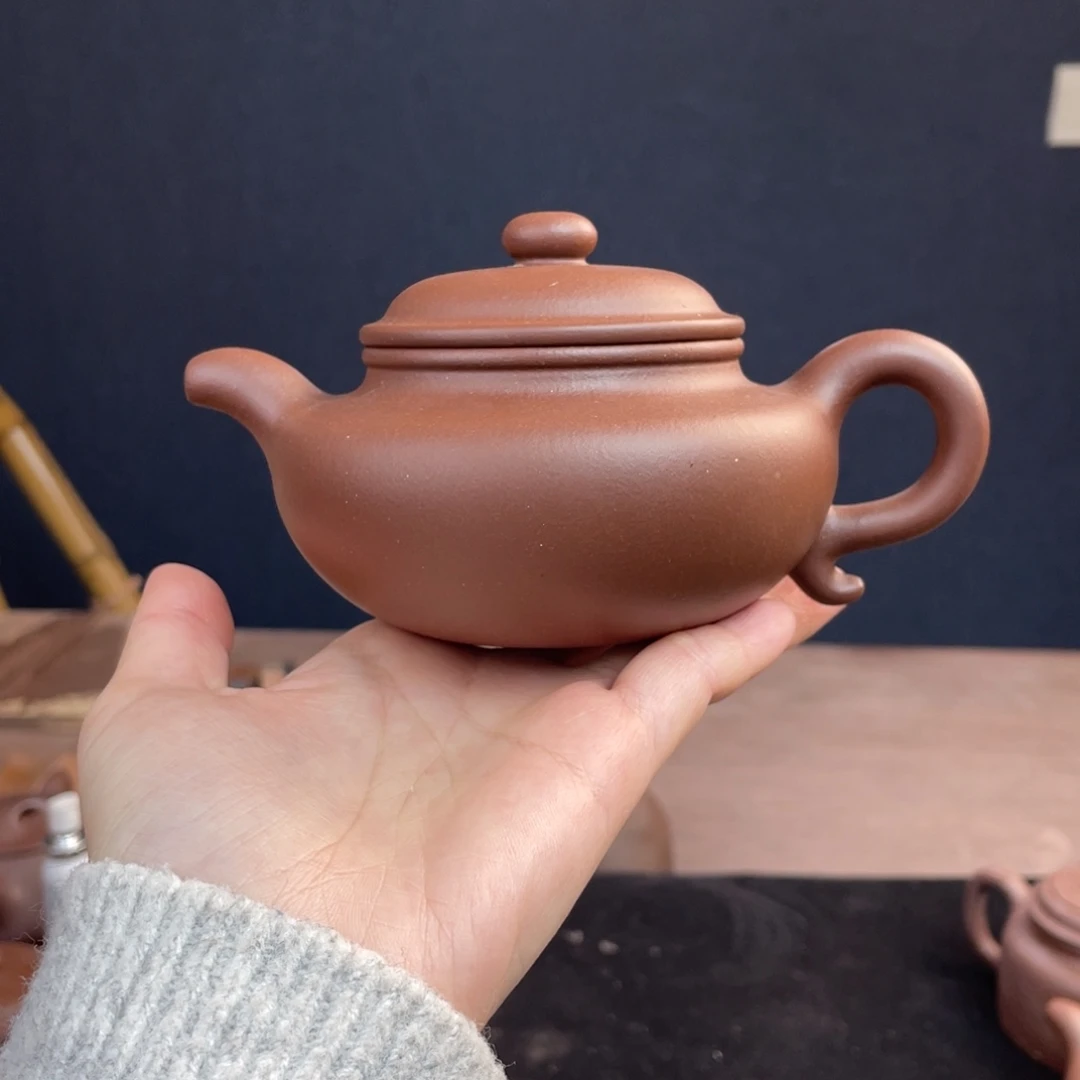 紫砂茶壶全手工底槽清仿古240cc