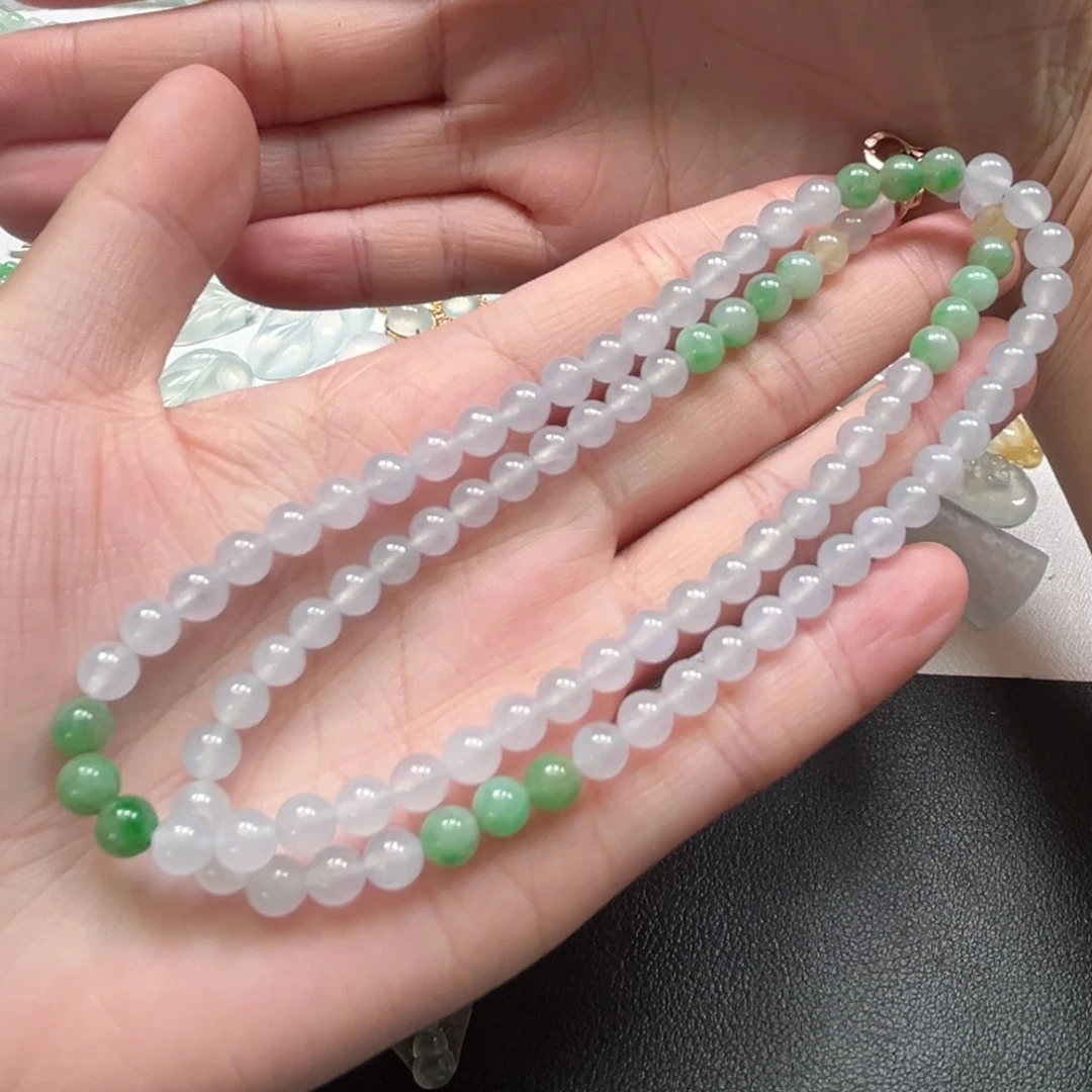 翡翠未镶嵌颈饰缅甸翡翠