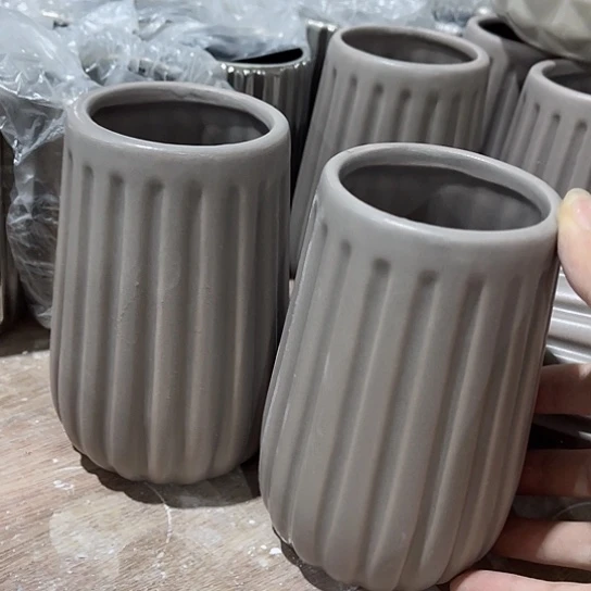 多肉绿植陶瓷花盆，有孔