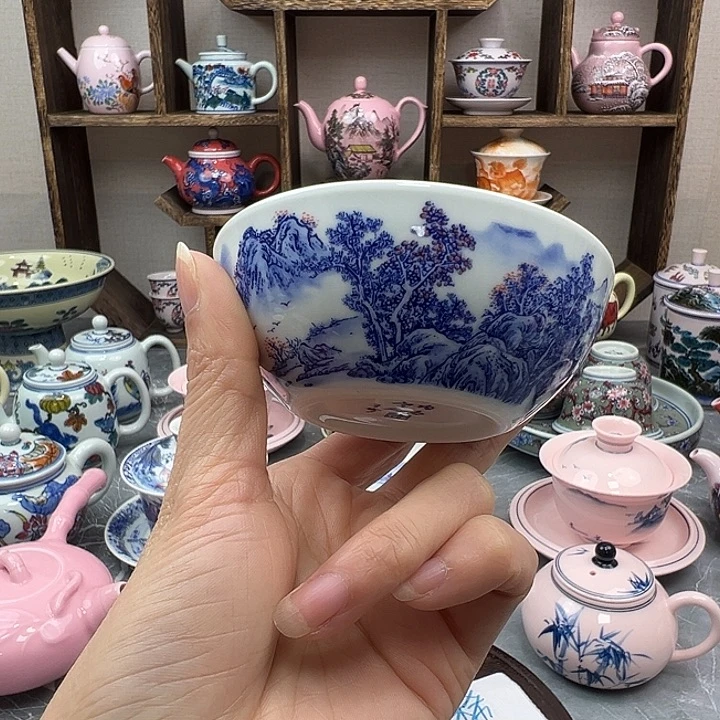 摆件陶景德镇陶瓷567老厂瓷22