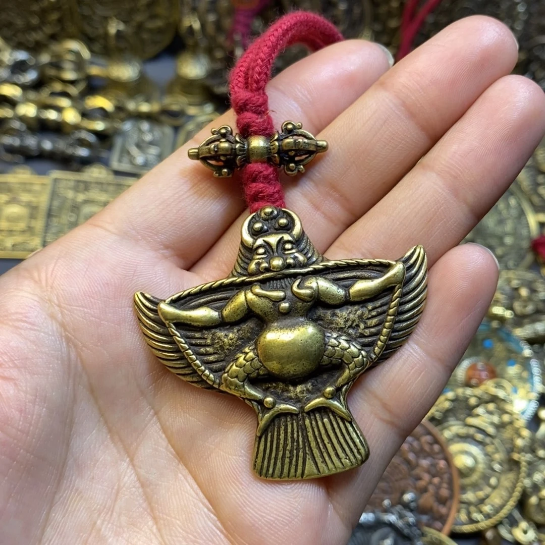 藏式大鹏鸟搭配挂件