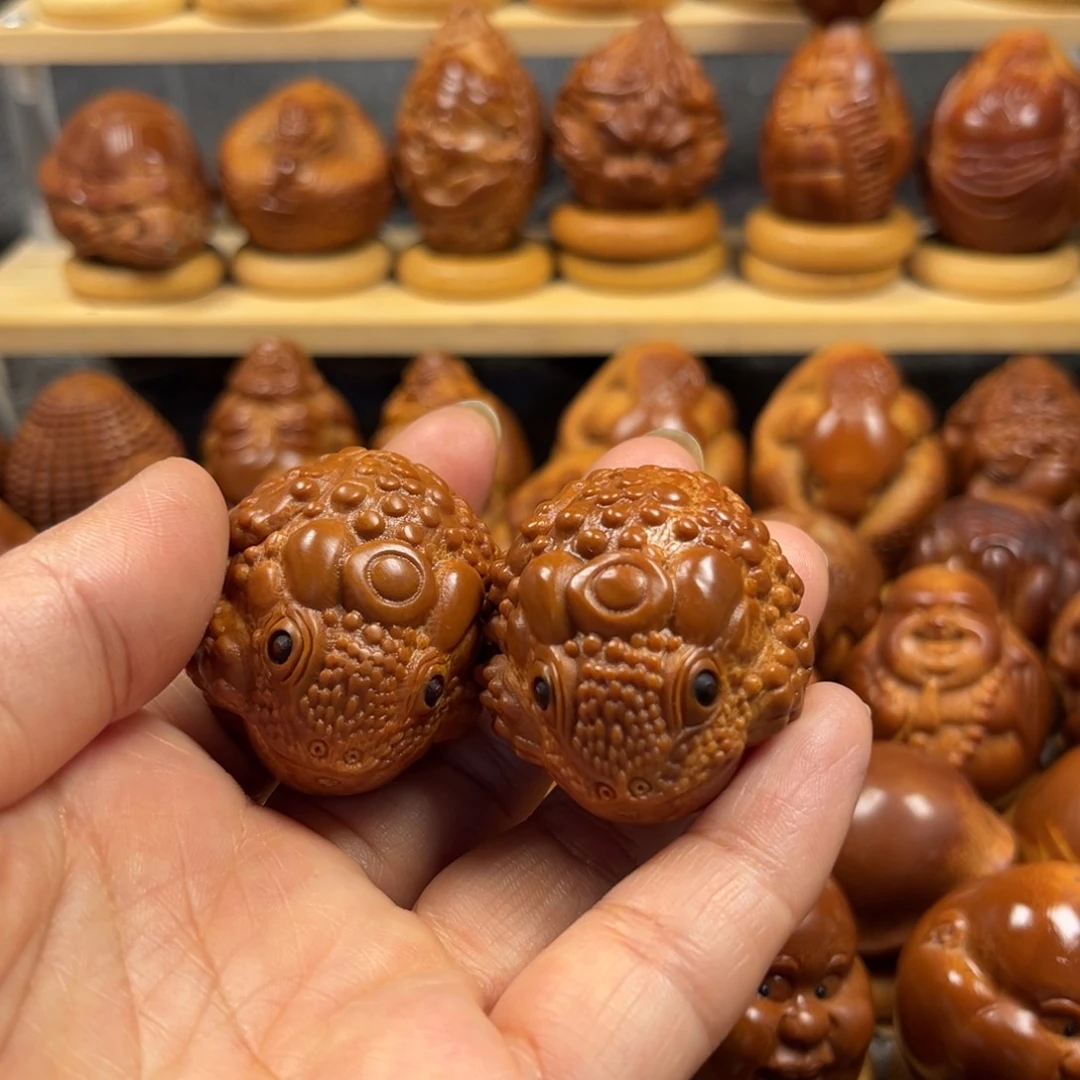 橄榄核手串/手链用****4金蟾