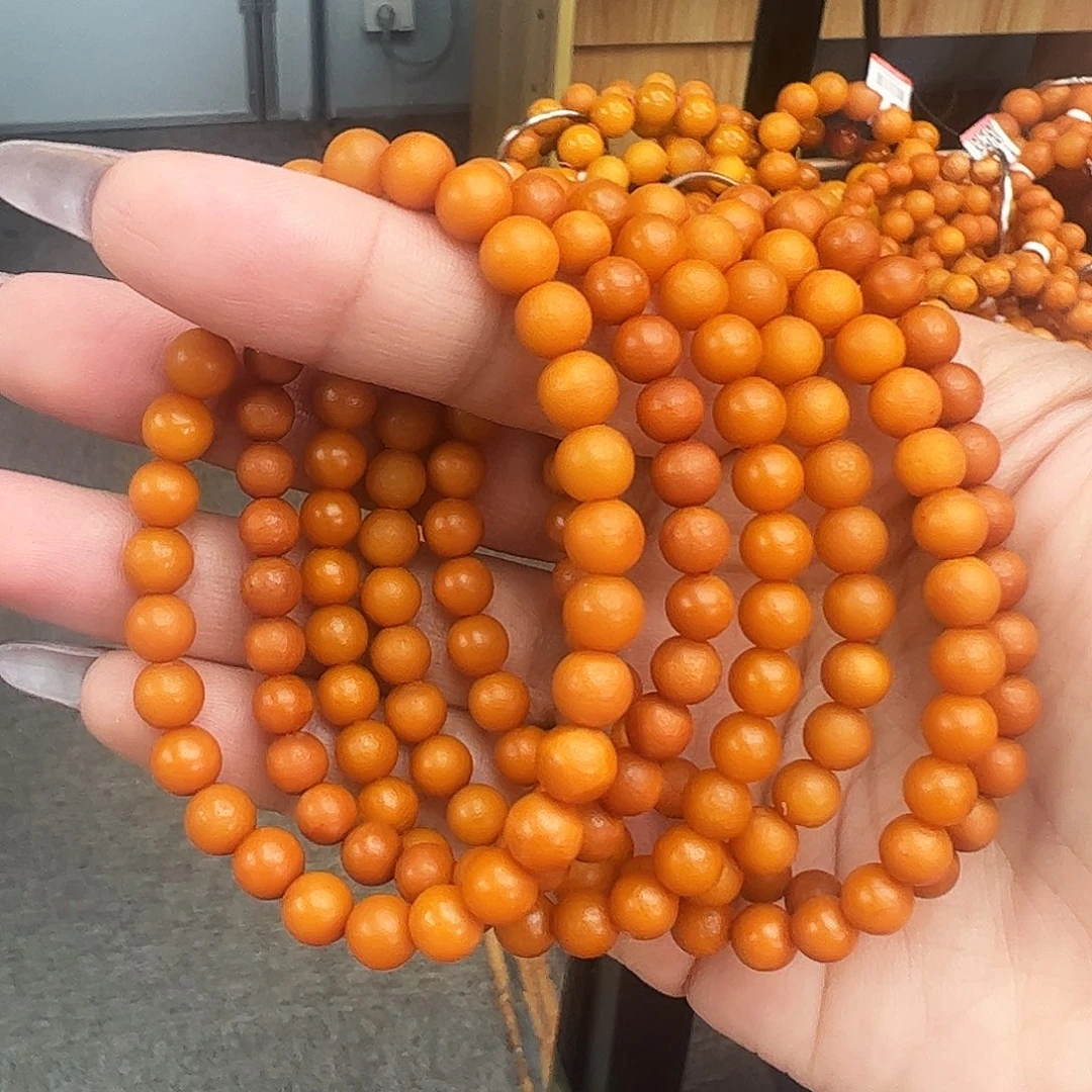 未镶嵌琥珀手链6m多样性发其一