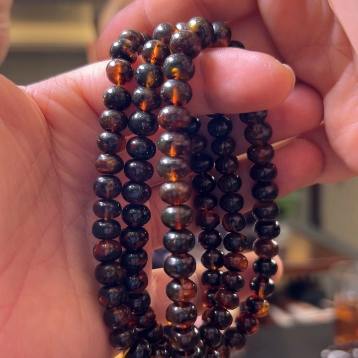 未镶嵌琥珀裸石抚顺5-1