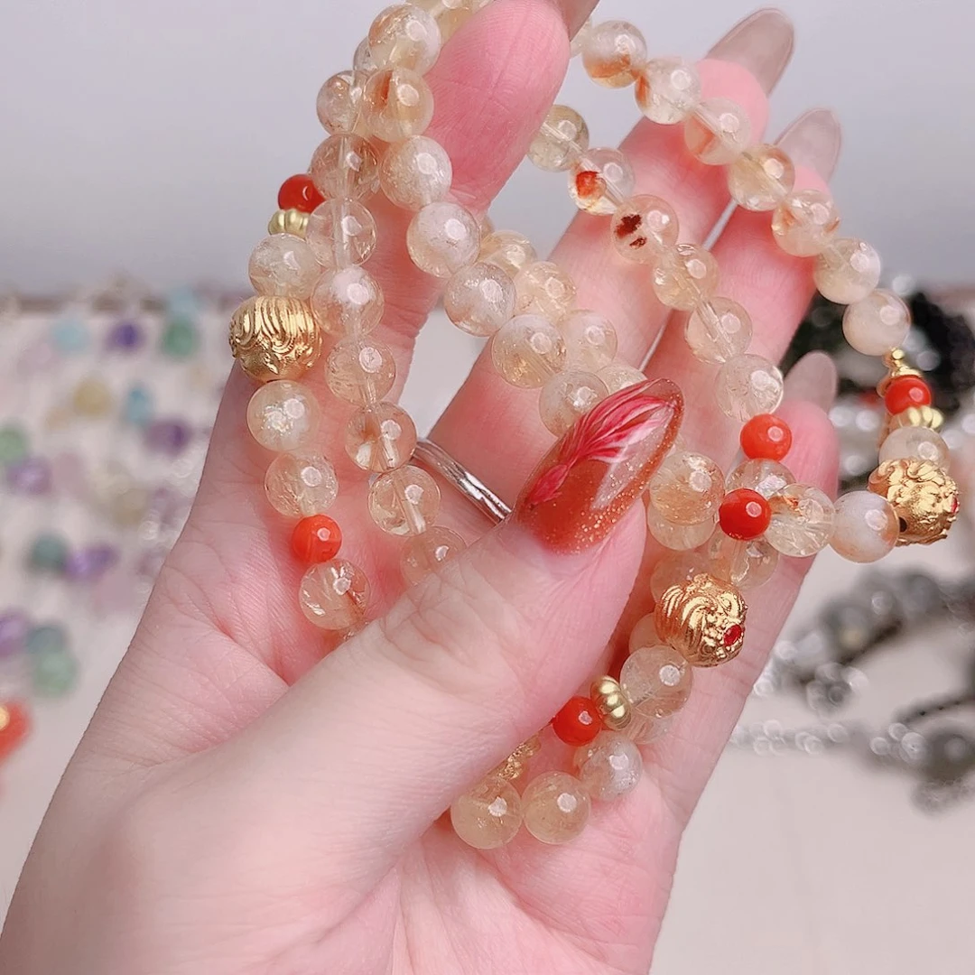 水晶手链未镶嵌设计