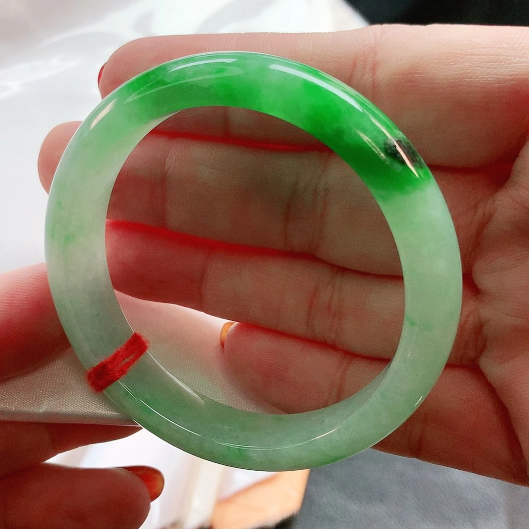 未镶嵌手镯翡翠正圈2637