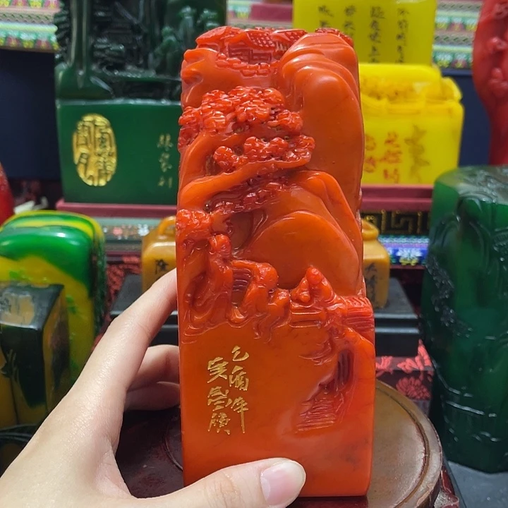 寿山石印石篆刻印章引首章闲章姓名章生日礼物