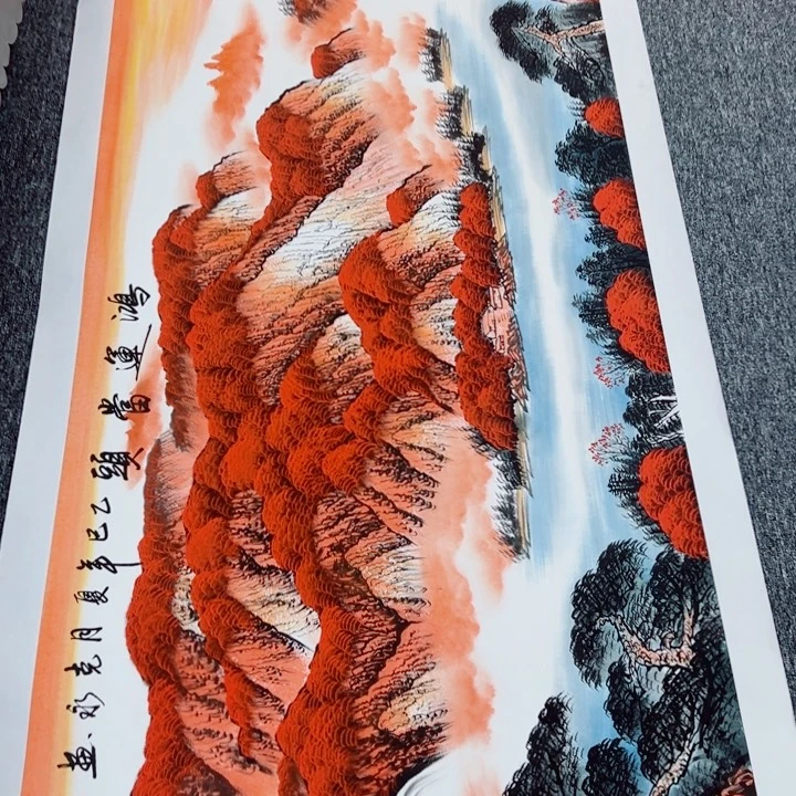 手绘作品全场放漏