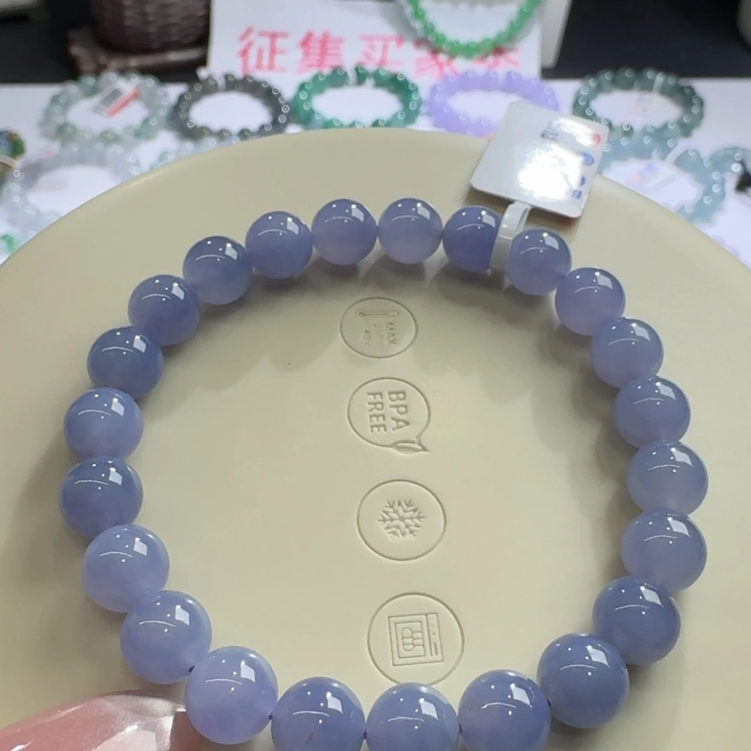未镶嵌手链翡翠冰胶紫罗兰卡8实力不失色