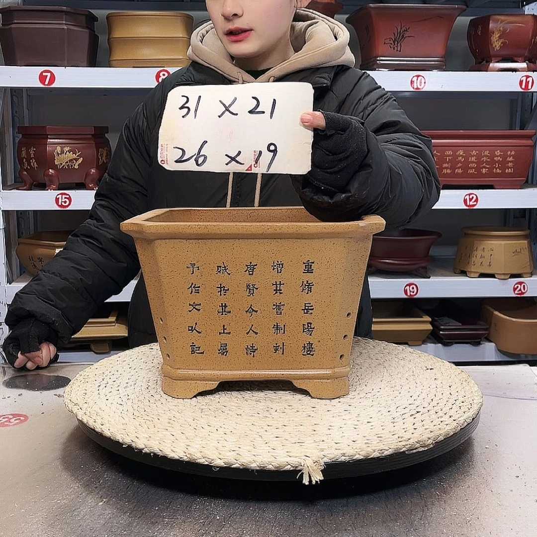 紫砂花盆紫砂花盆