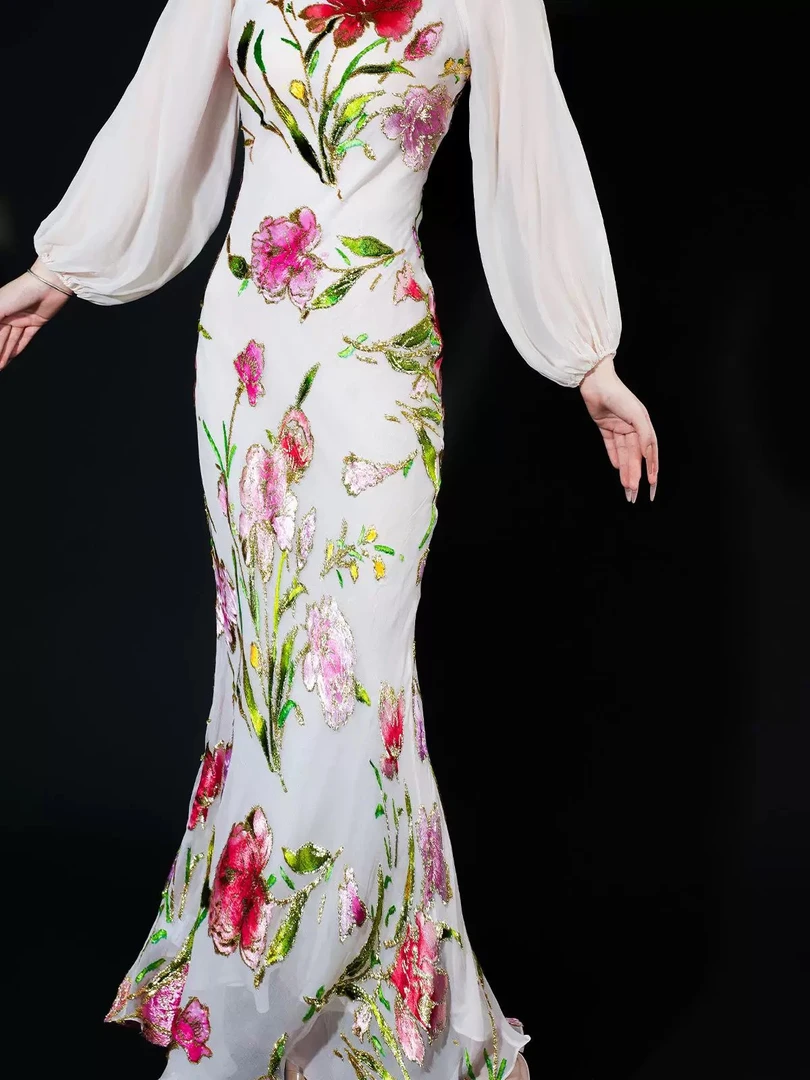 睿祥丝绸高定新中式服装面料