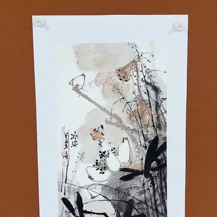 国画李文峰的画作
