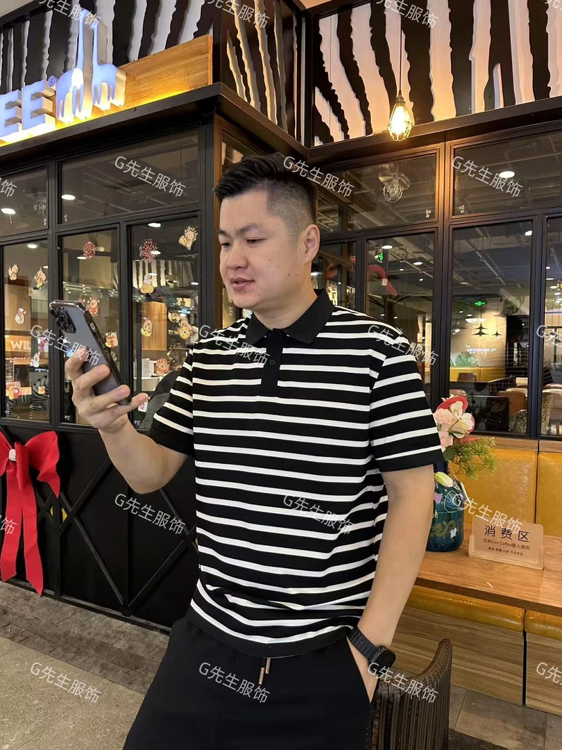 912男士POLO领男装时尚休闲夏季运动百搭