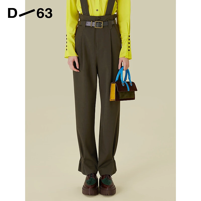 【黄蓉推荐】D63背带裤（女式休闲裤）5E3K75050