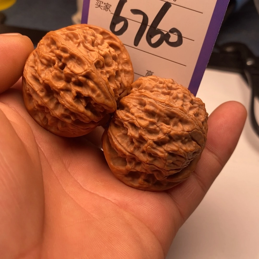 文玩核桃把件6760