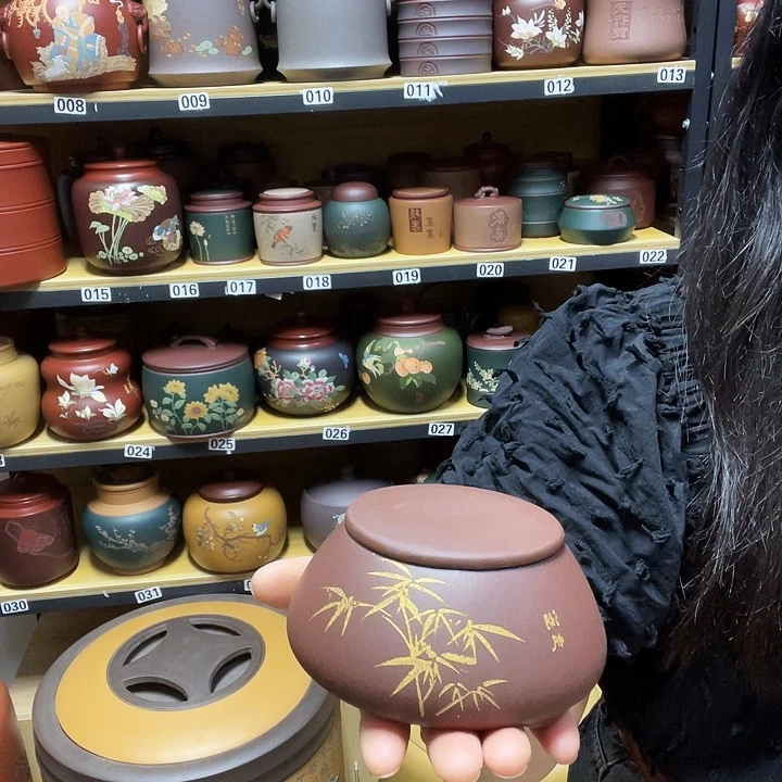 紫砂茶叶罐紫砂茶叶罐