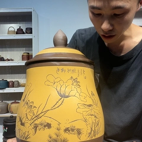 【闪购商品】紫砂茶叶罐