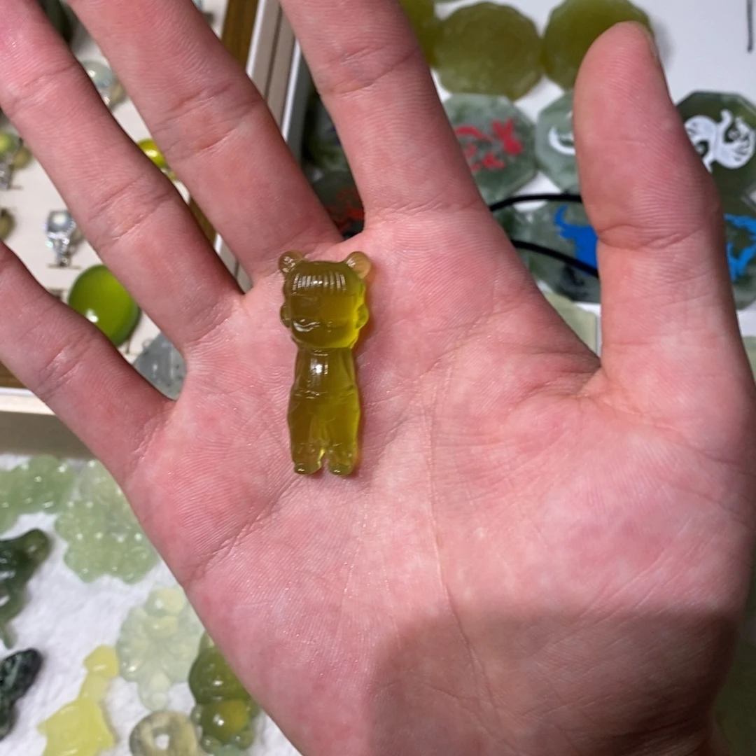未镶嵌岫玉吊坠(不含链)